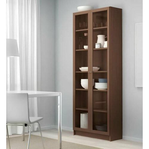 Шкаф книжный Brams Орех Экко ЛДСП 17325₽