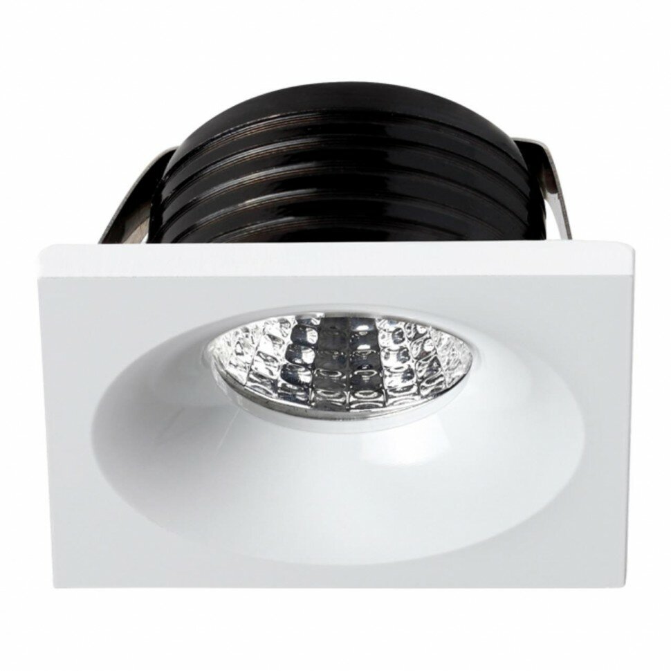 Novotech 357701 SPOT NT18 293 белый Встраиваемый светильник IP20 LED 3000K 3W 160-265V DOT