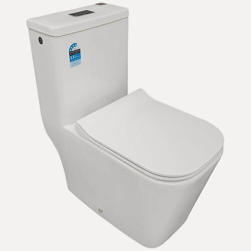 Изображение товара Унитаз Bloomix S-Line 2324R/UF1 Ceramic+ моноблок безободковый