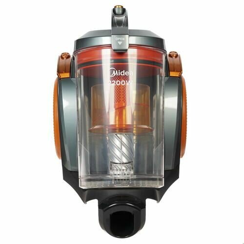 Пылесос Midea VCS43A15, для сухой уборки, серый, 2200Вт, 450Вт — фото 1