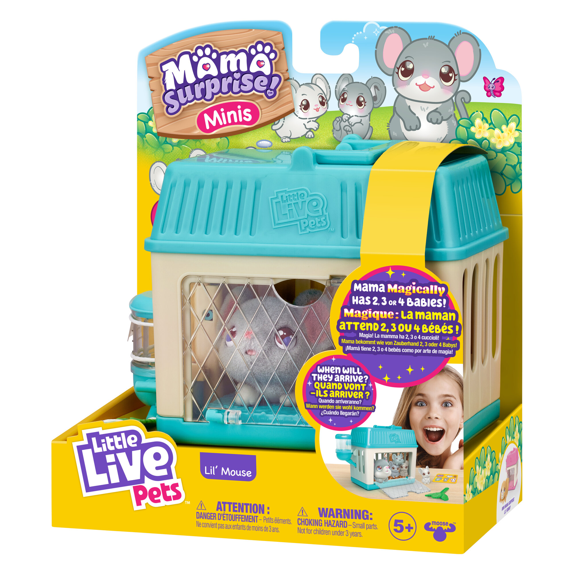 Игровой набор Moose Мышка становится мамой — фото 1