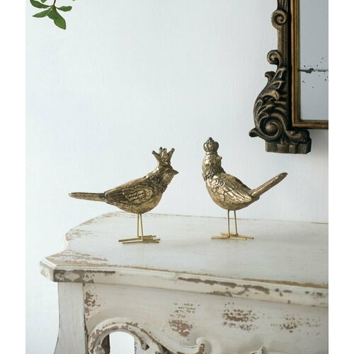 77130 Фигурки Две птички 18x5x15см Glasar 5339₽