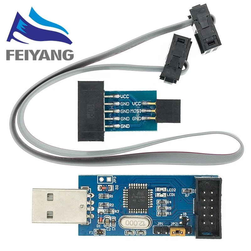 SAMIORE ROBOT AVR Программатор USB ATMEGA8, 1 set