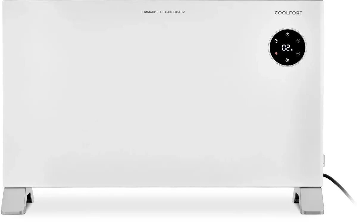 Электрорадиаторы Конвектор COOLFORT CF-3941, 2000Вт, с терморегулятором, с Wi-Fi