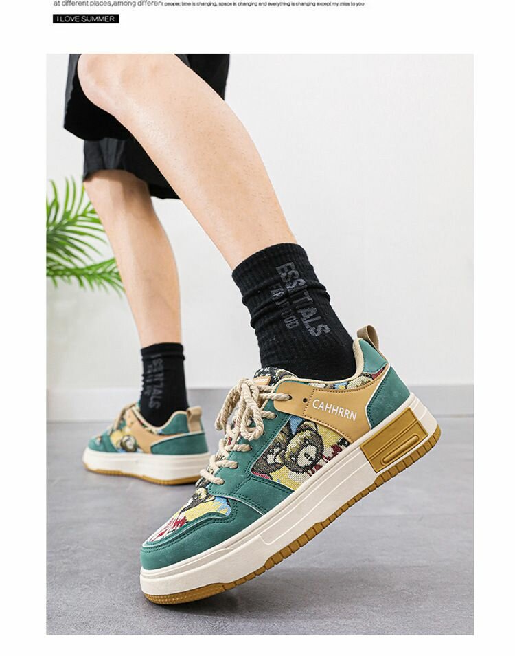 Кроссовки MOOCIE, размер 42, зелeный — фото 1