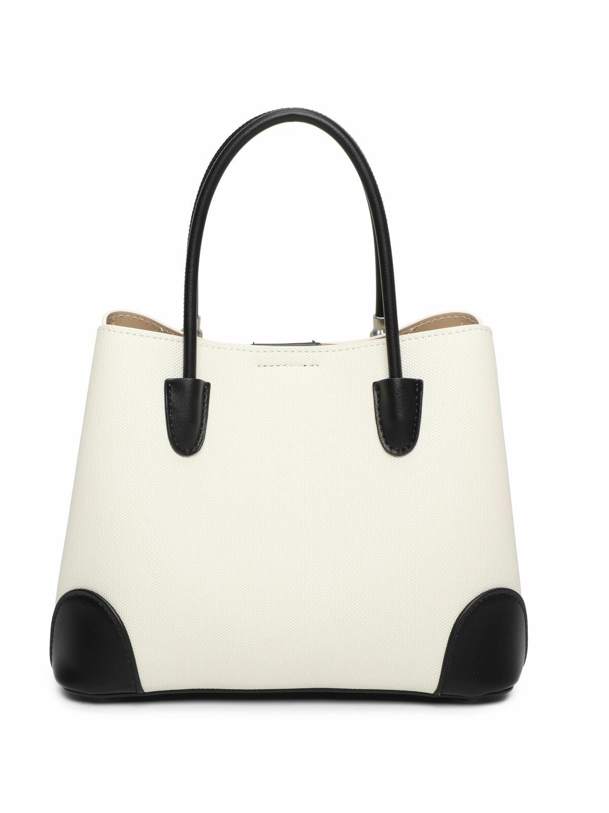 Сумка тоут kari, фактура тиснение, матовая, белый — фото 1