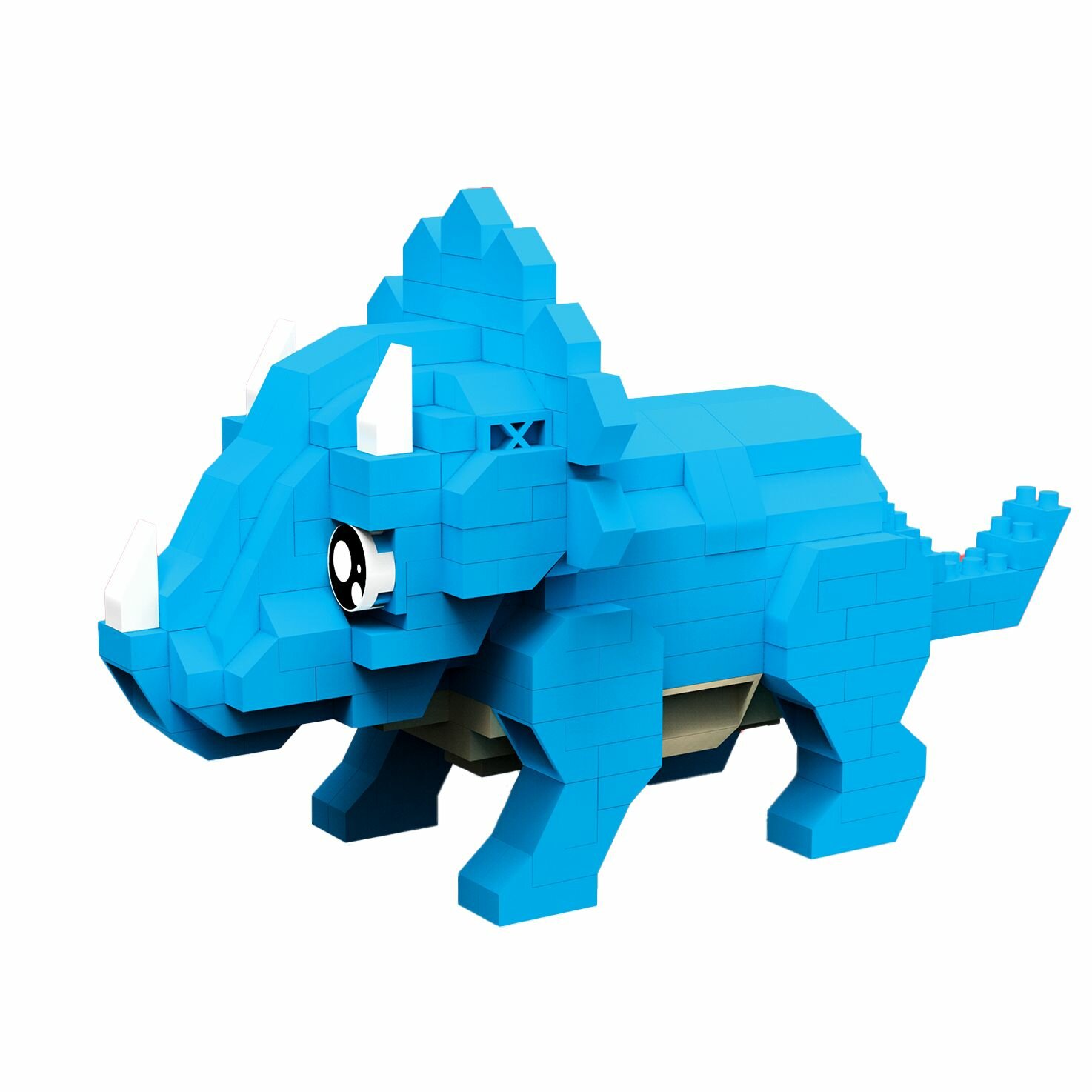 Пластиковый 3Д конструктор "DinoМир" из мини-блоков, игровой набор для детского творчества, развивающая игра для малышей, 271 деталь