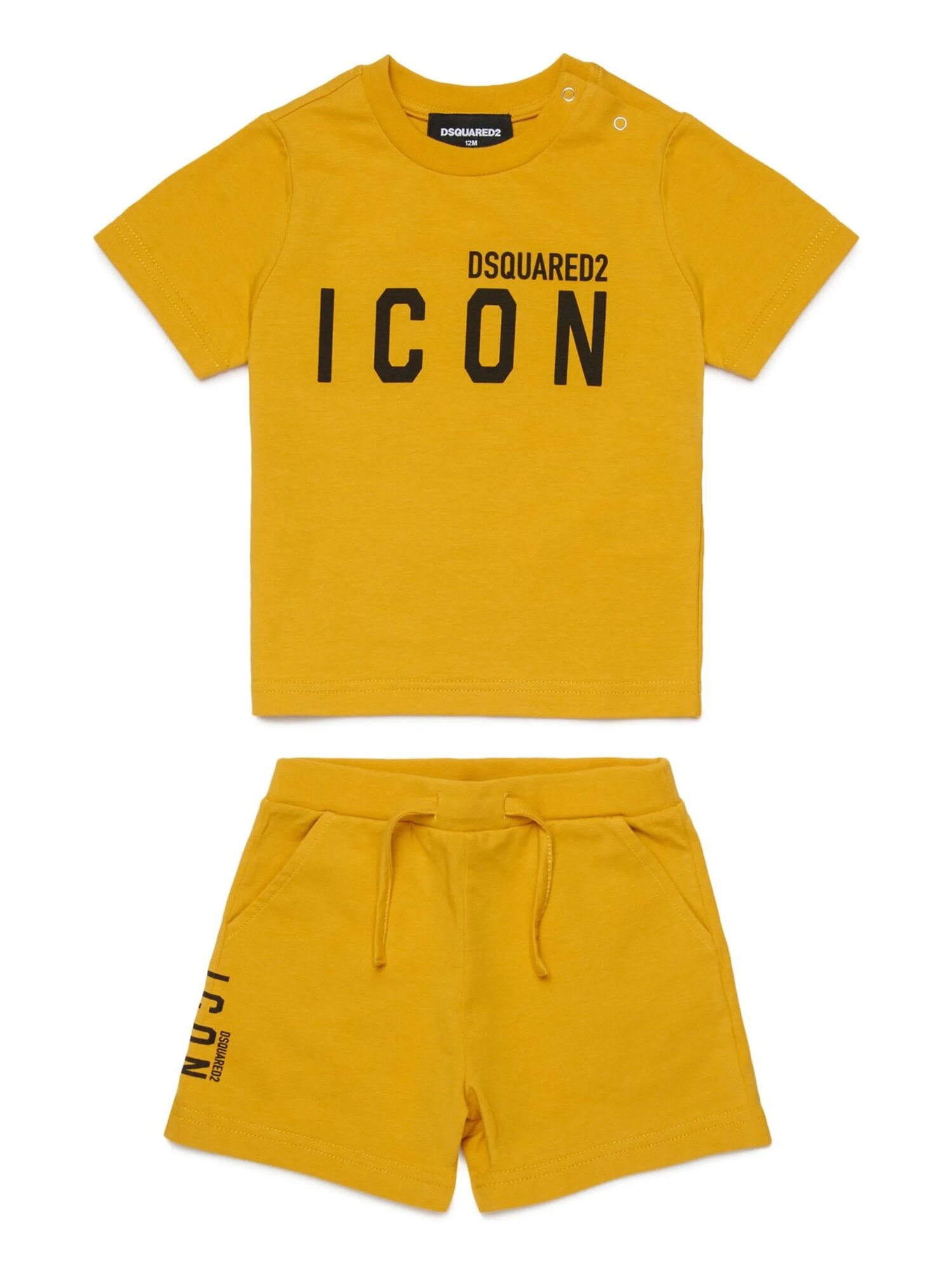 Комплект одежды DSQUARED2 Icon, размер 9 мес, оранжевый