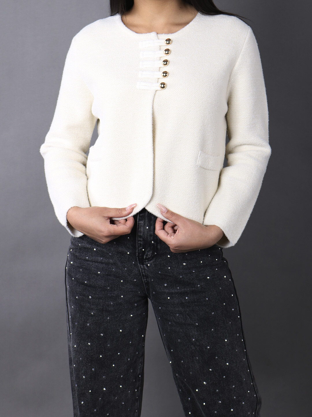 Кейп, размер One Size, белый, — фото 1