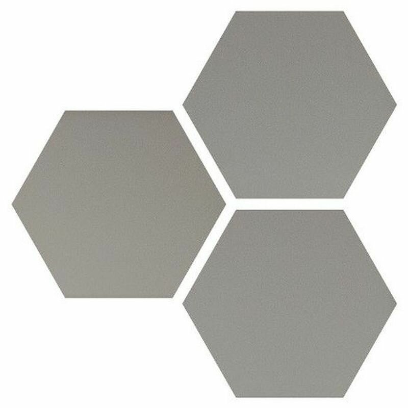 Керамогранит WOW Six Hexa Grey 14х16 см современный стиль для ванной комнаты для гостиной для кухни