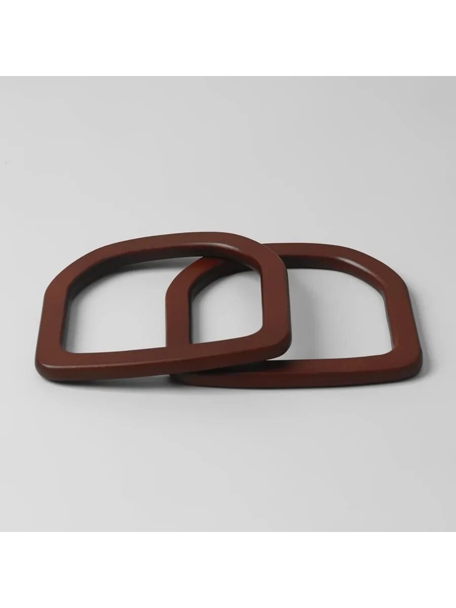 Стильные деревянные ручки для сумки, 2 шт