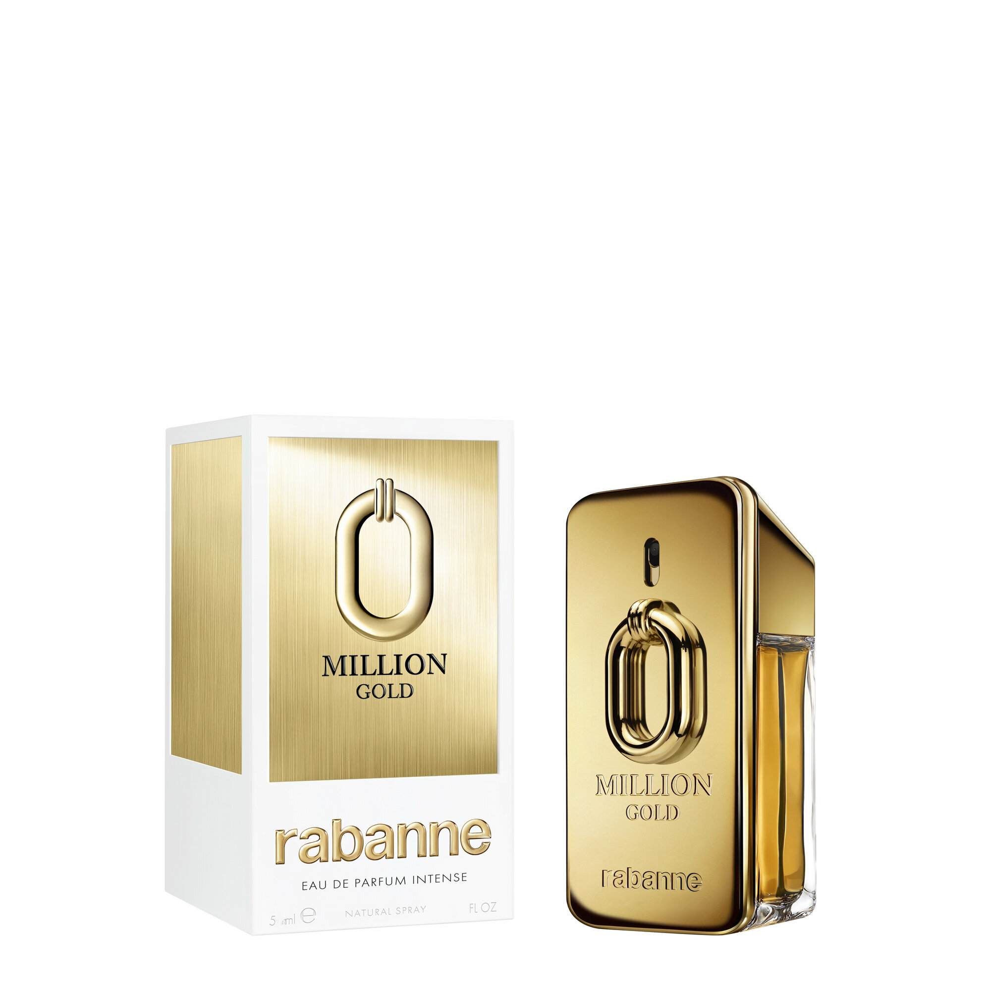 Парфюмерная вода Paco Rabanne Million Gold Intense мужская 5 мл