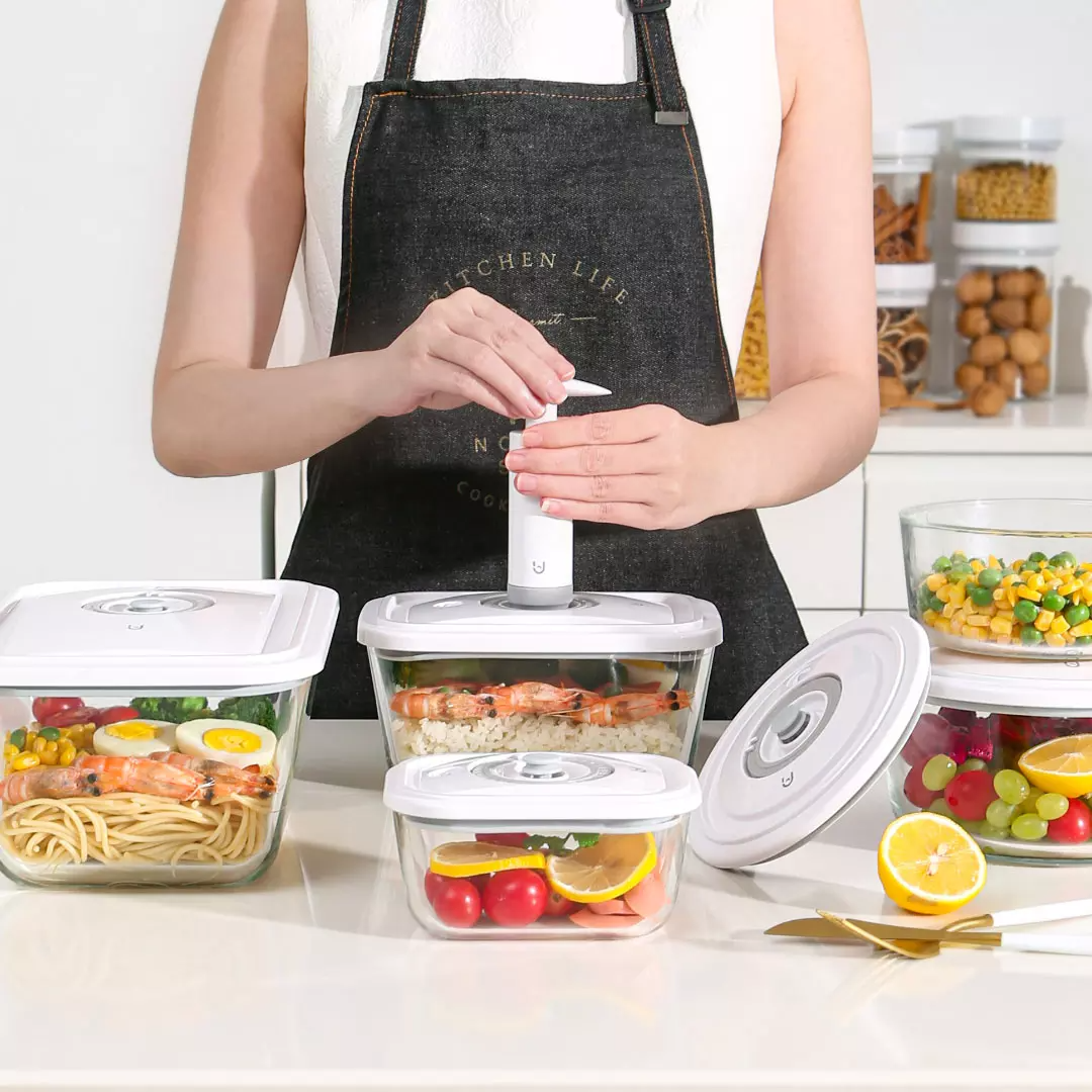 Изображение Насос для вакуумных контейнеров Xiaomi Boost Ur Diet Vacuum Sealing