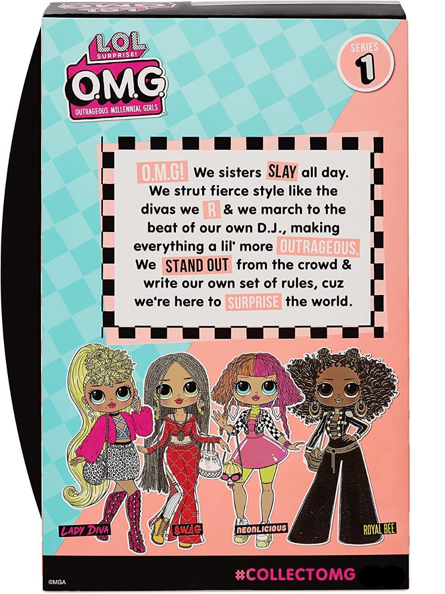 Кукла LOL Surprise OMG Royal Neonlicious Мода — фото 1