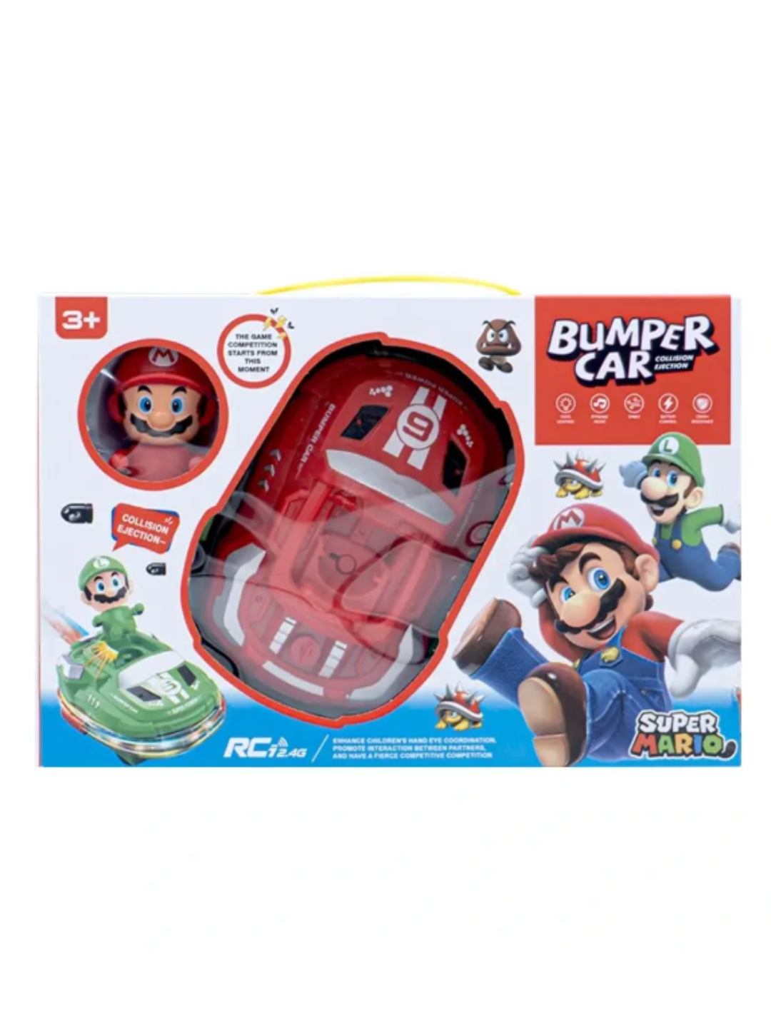 Supeer Mario Bumper Car — Радиоуправляемая машинка-бампер для детей