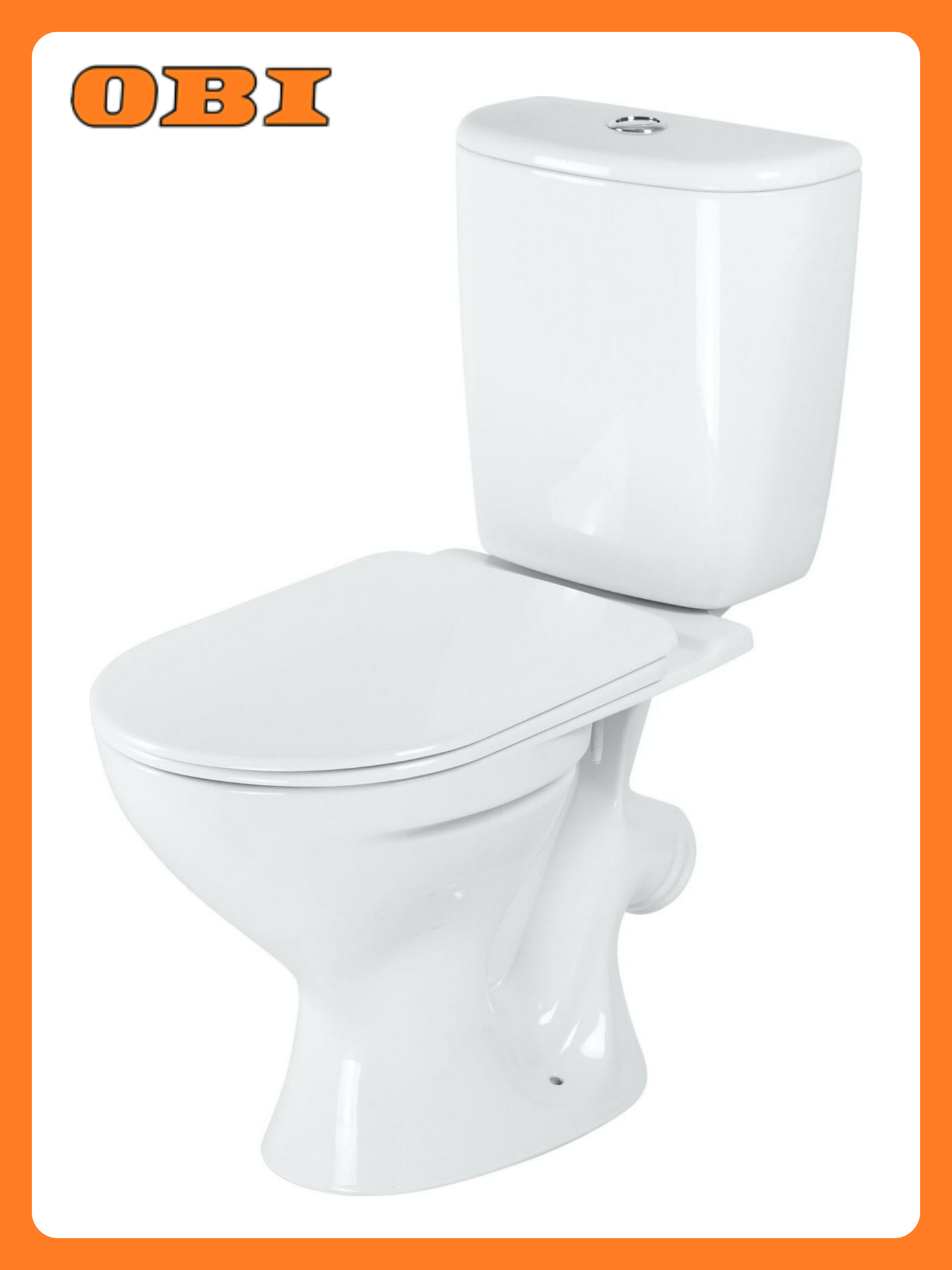 Унитаз-компакт Cersanit Mito Nick белый антигрязевой антивсплеск