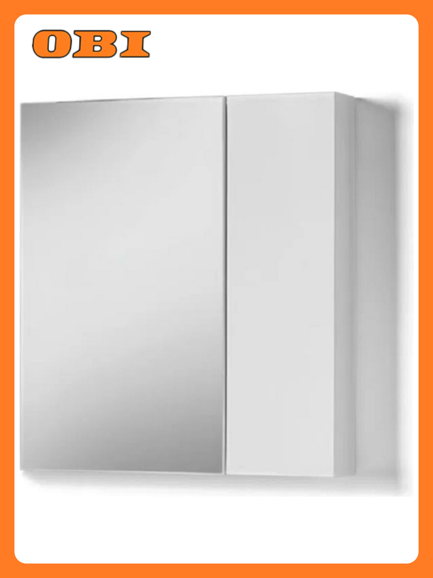 Зеркальный шкаф  Акваль Афина  60 см 