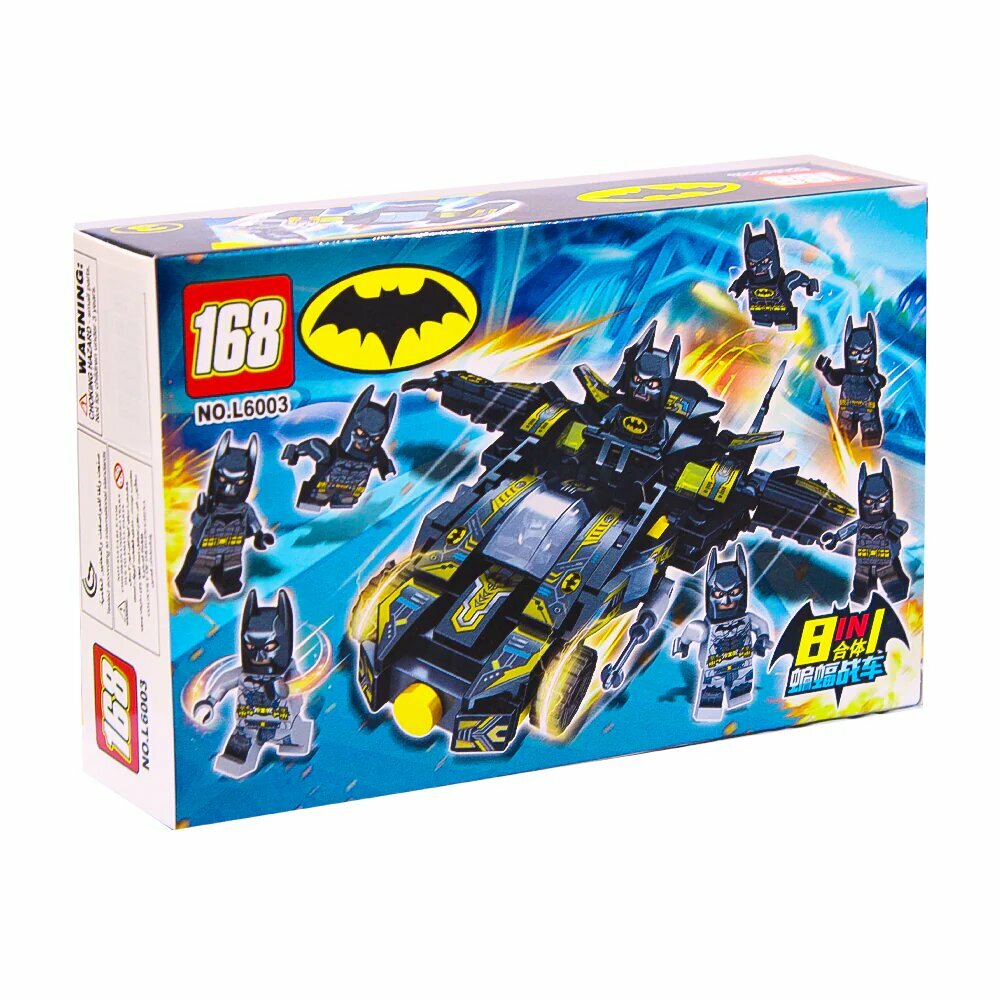 Конструктор "Бэтмен/Майнкрафт", с мини-фигурками, пластик, 52pcs — фото 1