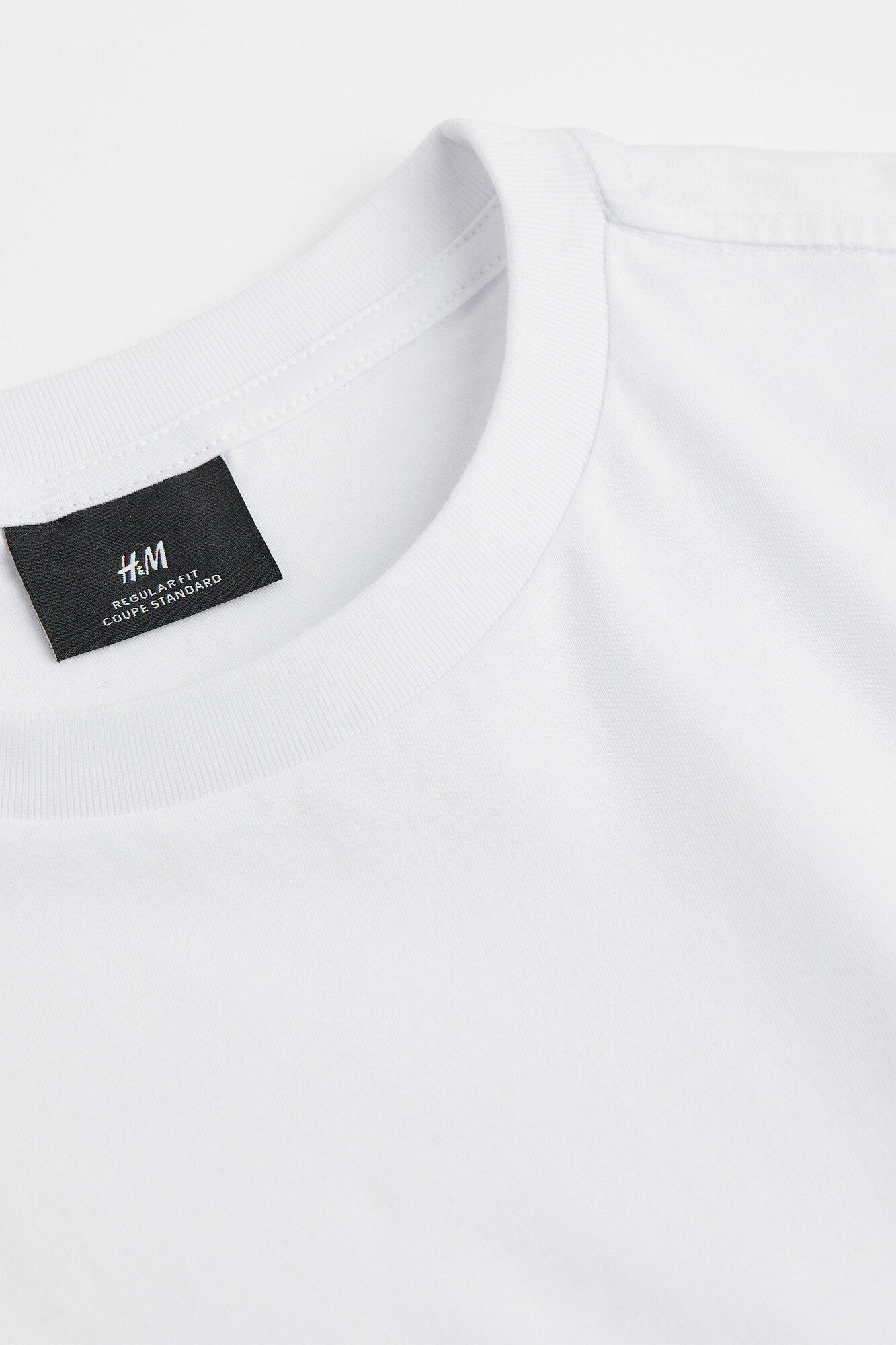 Футболка H&M, размер S, белый — фото 1
