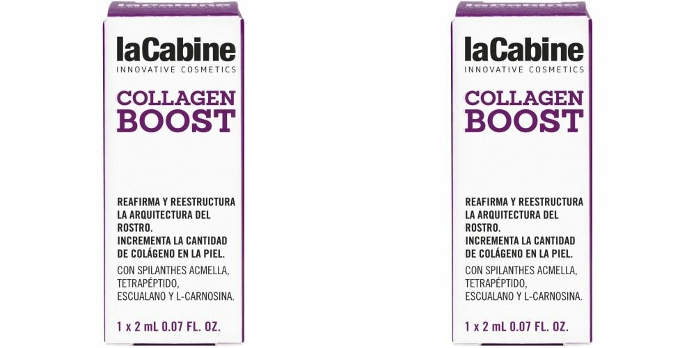 LaCabine Концентрированная сыворотка в ампулах Collagen Boost Ampoules, стимулятор коллагена, 1х2 мл, 2 уп