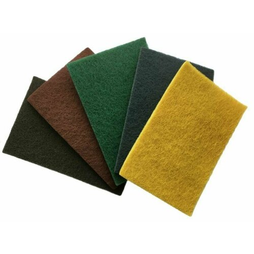 Набор шлифовальных листов из нетканого материала закрути-забей, 150х230 мм, зерн. 150/240/320/600/1000