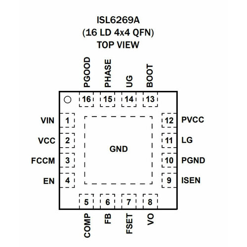 Микросхема ISL6269ACRZ
