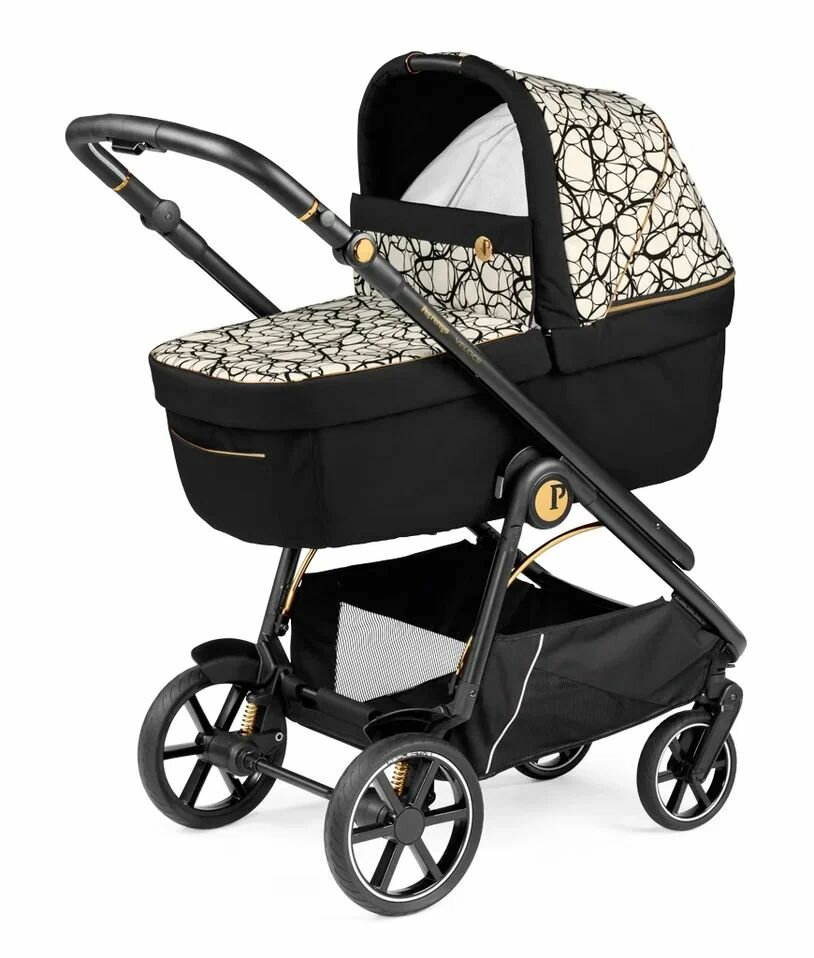 Коляска 3 в 1 Peg Perego Veloce Lounge Graphic Gold