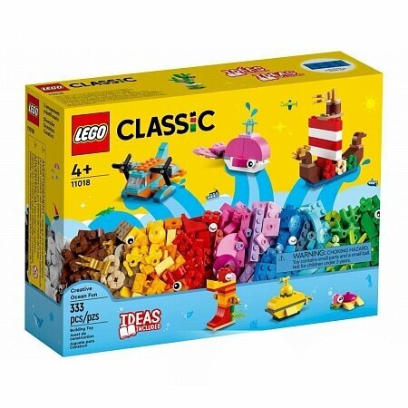 LEGO Конструктор CLASSIC Творческое веселье в океане LEGO 11018