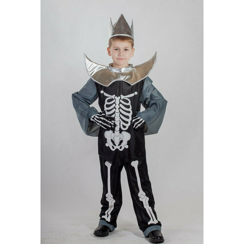 Карнавальный костюм для детей Кащей Бессмертный Карнавалия. рост 122 см костюм кащей бессмертный сказочный 14147