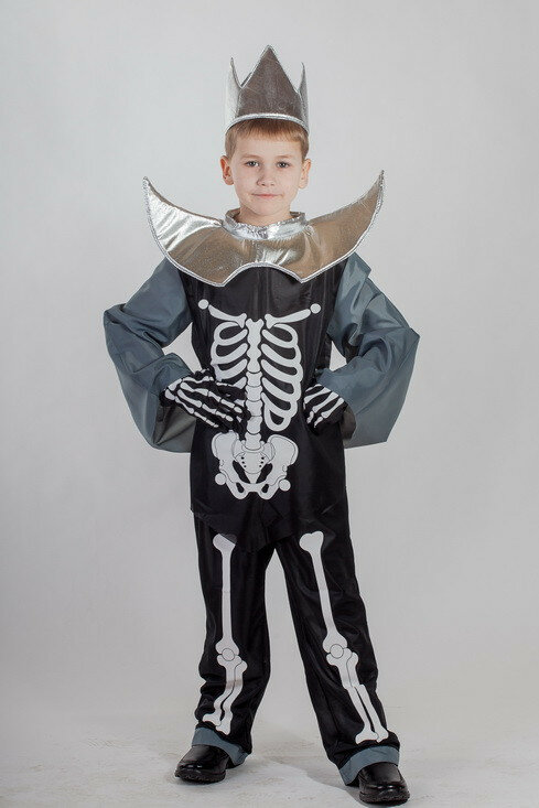 Карнавальный костюм для детей Кащей Бессмертный Карнавалия. рост 134 см