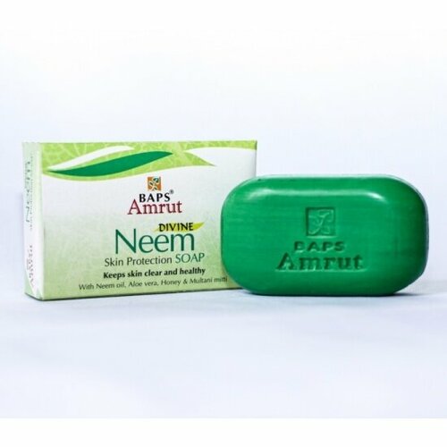 Мыло Baps Amrut Ним Защита Кожи Дивине (Divine Neem Skin Protection SoaP) 75 г
