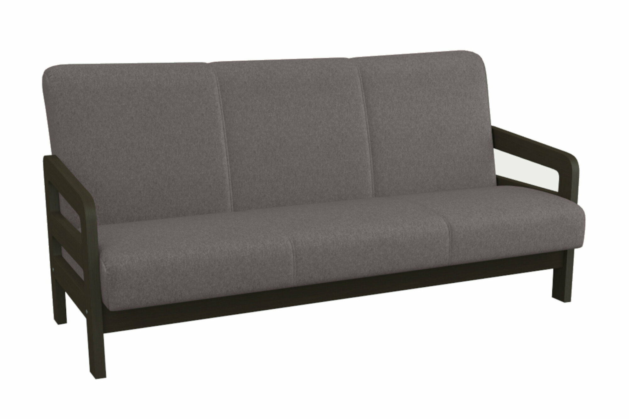 фото Диван Элегия Вега-34 жаккард серый 195х90х93 см