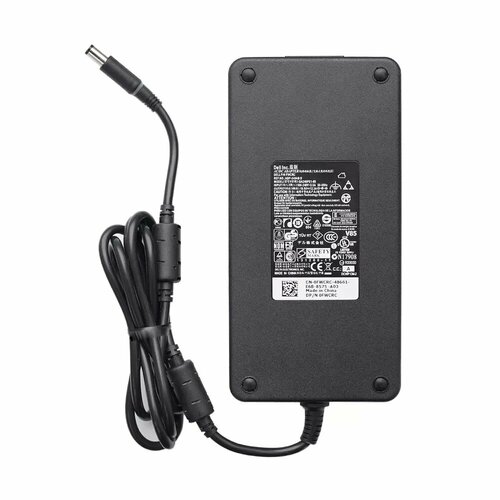 Блок питания для ноутбука Dell Alienware 15, 17, 18, R3 \ R4 \ R5 (19.5V 12.3A 240W штекер 7.4x5.0) зарядка блок питания сетевой адаптер ga240pe1 00 для ноутбука dell alienware 17 r4 19 5v 240w 12 3a dc 7 4 x 5 0 мм штекер