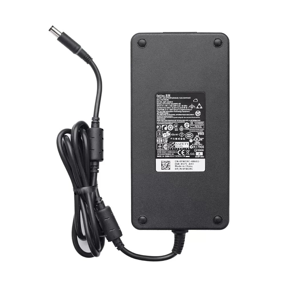 Блок питания для ноутбука Dell Alienware 15, 17, 18, R3 \ R4 \ R5 (19.5V 12.3A 240W штекер 7.4x5.0)