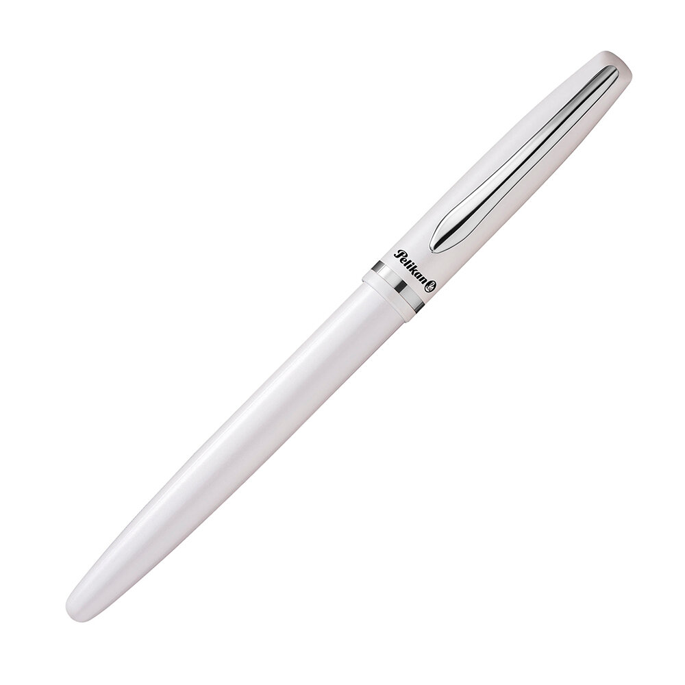 Ручка перьевая Pelikan Jazz Elegance (PL58520) Pearl White M подар.кор. - фото №1