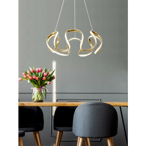 Светодиодная люстра подвесная VertexHome подвесная, стиль модерн, на кухню, в детскую, в спальню, в гостиную