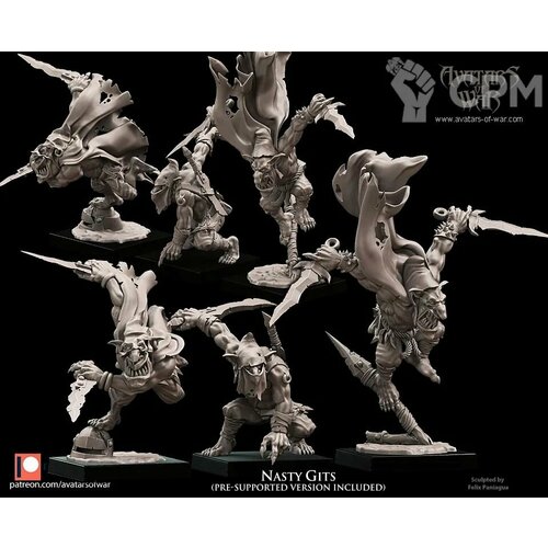 Warhammer Fantasy Goblin Gits/Гоблинские ассасины