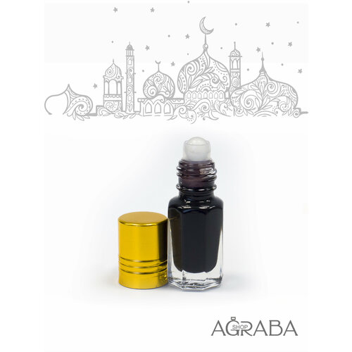 Agraba-Shop, Molecules Black, 3 ml, Масло-Духи