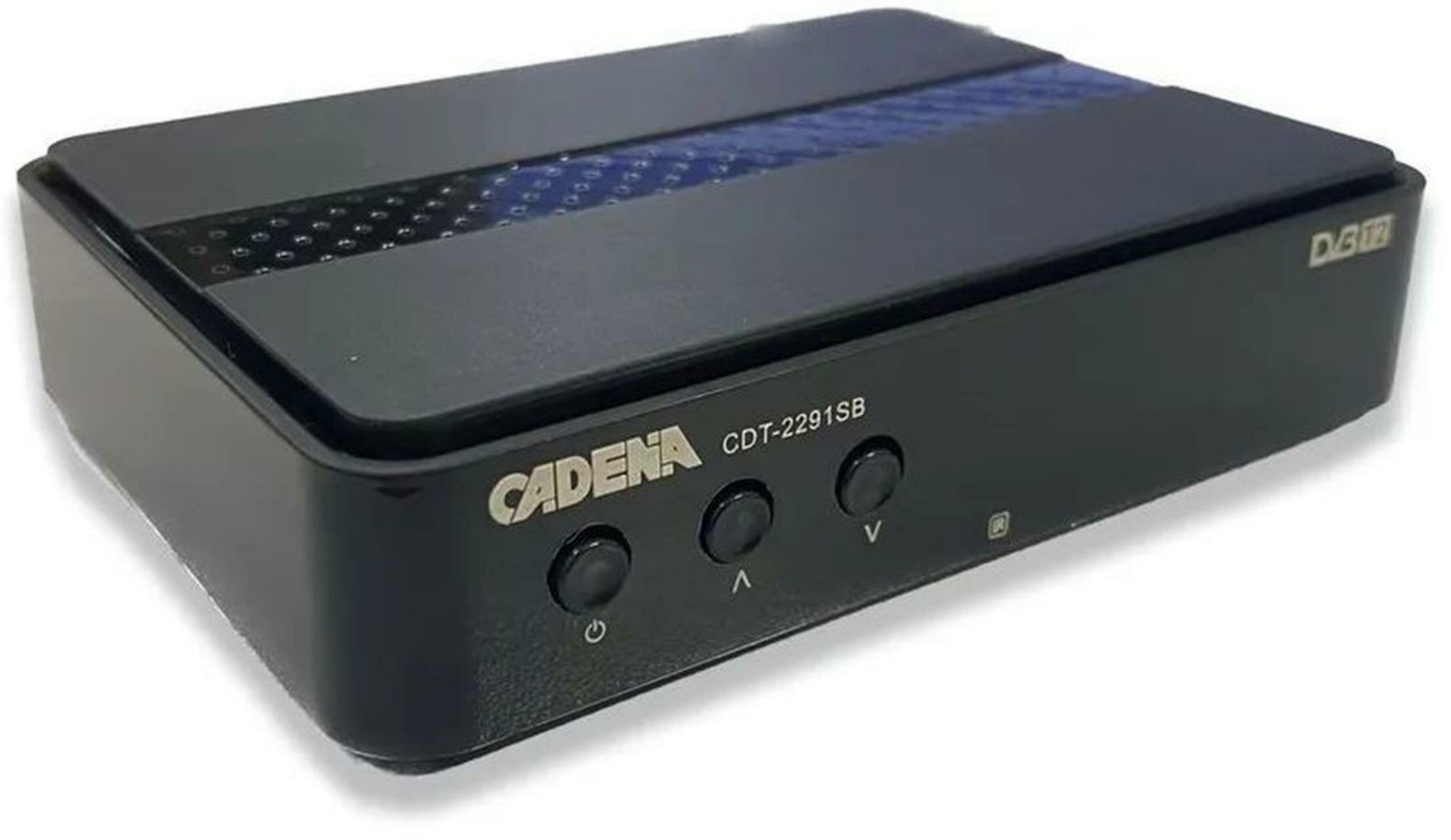 Ресивер DVB-T2 Cadena CDT-2291SB (046/91/00055106) - фото №9