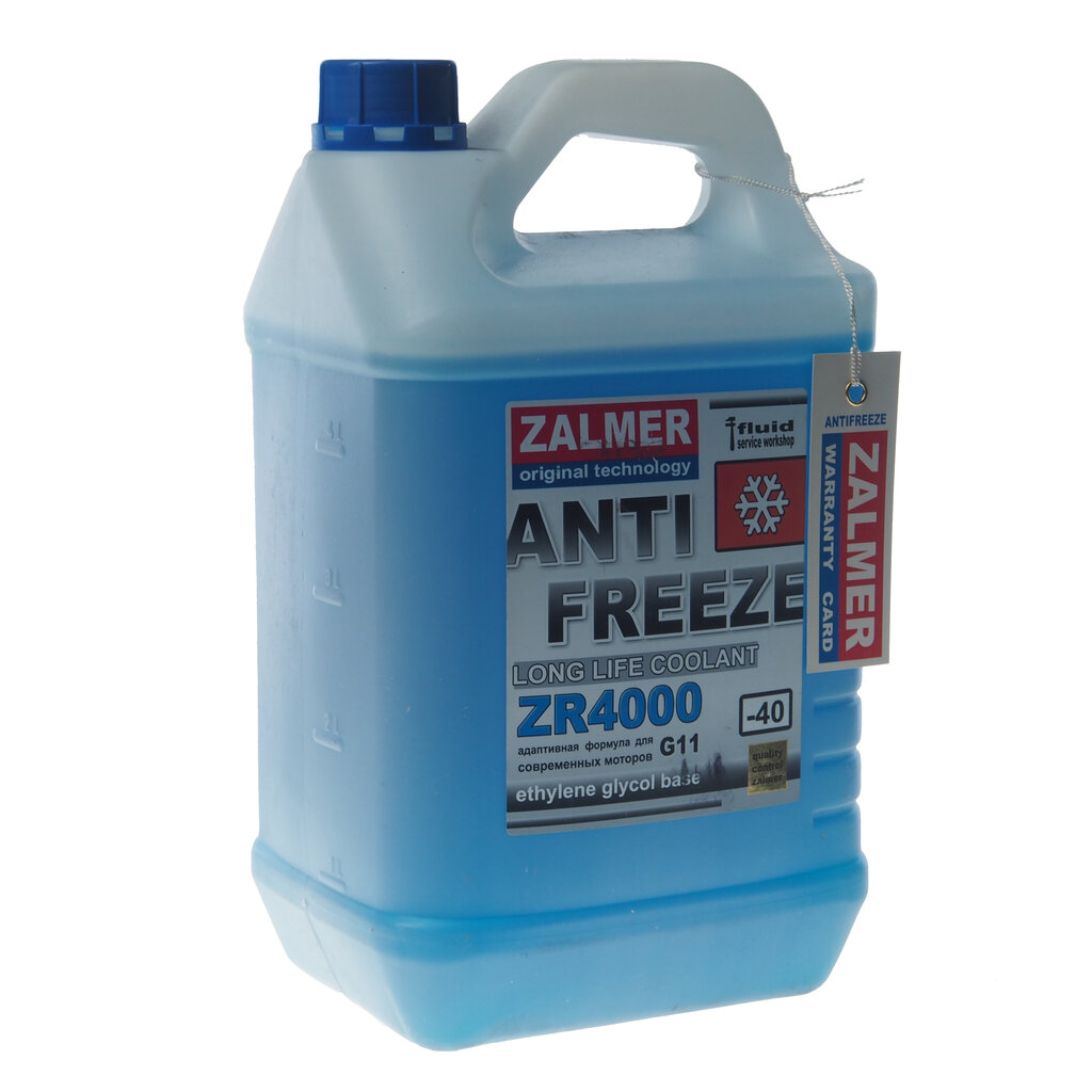 Антифриз Zalmer LLC ZR 4000 G11 (синий)