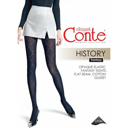 фото Колготки conte elegant history, 50 den, черный