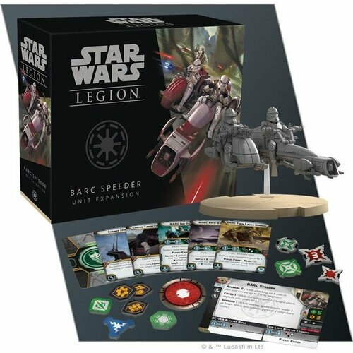 Настольная игра STAR WARS LEGION: BARC SPEEDER UNIT EXPANSION EN