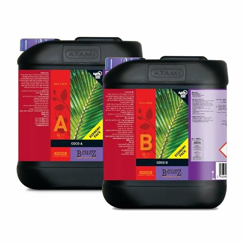 Двухкомпонентное удобрение для кокоса Atami Bcuzz Coco A+B 5 л