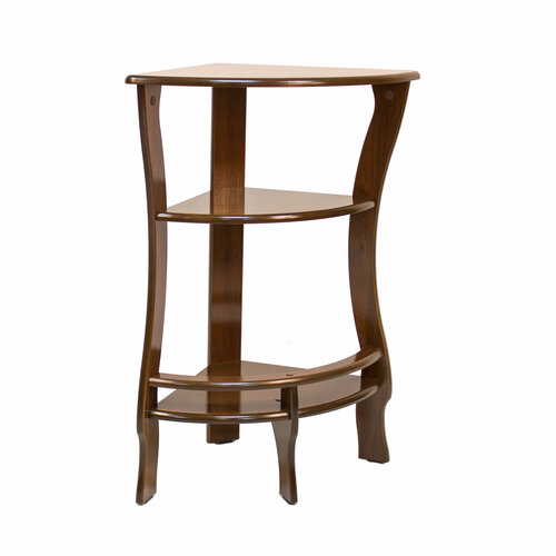 Угловая этажерка K-Home Грейс орех