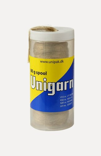 Изображение товара Лен сантехнический UNIGARN, катушка (шпуля) 80г в пласт. упак. (1500820)