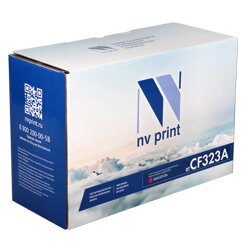 Картридж NV Print CF323A 653A для принтеров и МФУ HP (NV-CF323AM) для M651dn, M651n, M651xh, M680dn, M680f, M680z