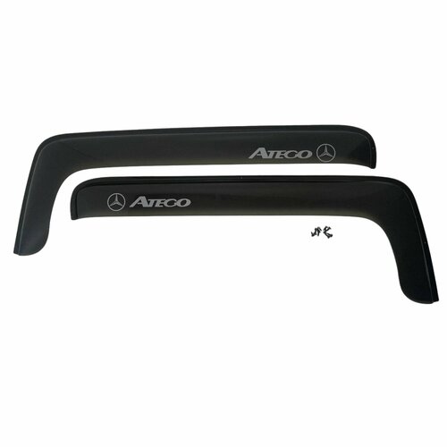 Дефлектор двери ветровики с logo Mercedes Atego малый угол 2499₽