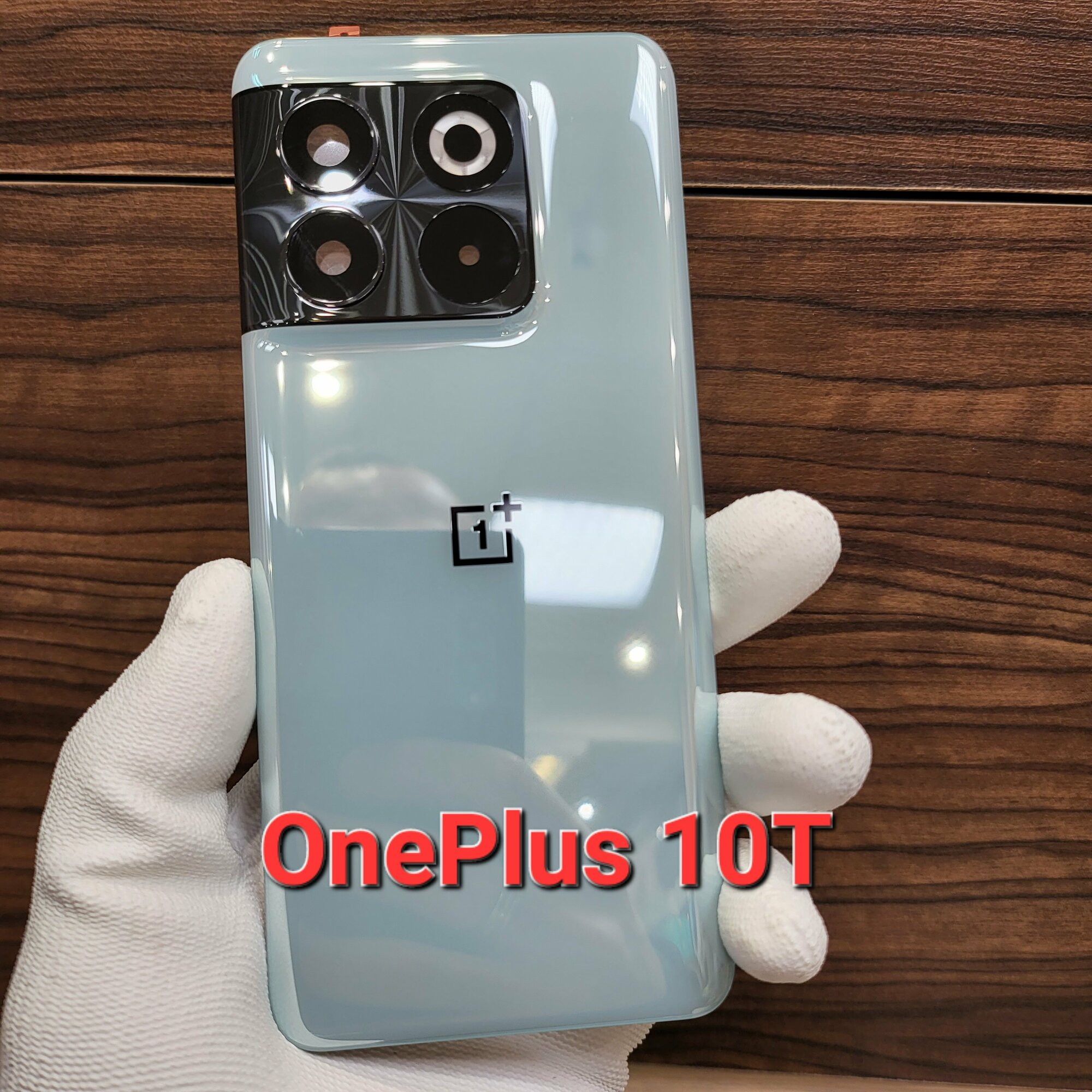 Крышка для OnePlus 10T оригинальная (заднее стекло) цвет: светло-зелёный