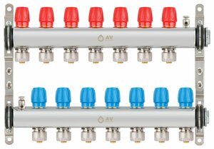 Коллекторная группа AVE135, 7 выходов AV ENGINEERING (AVE13500107)