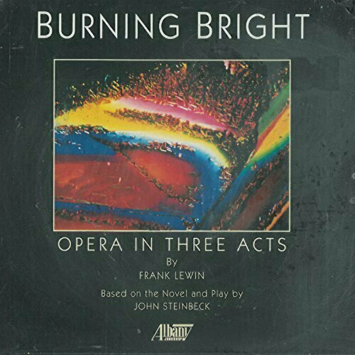 AUDIO CD LEWIN, F. - Burning Bright Opera In 3 Acts